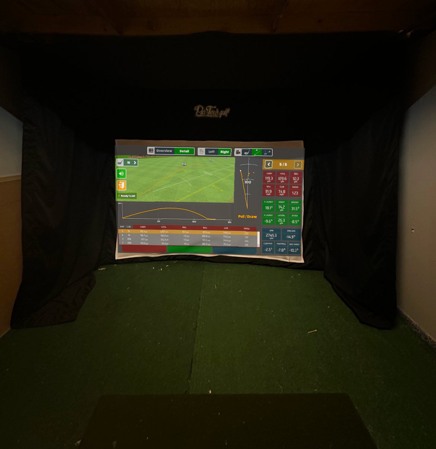2.) D.I.Y Golf Simulator